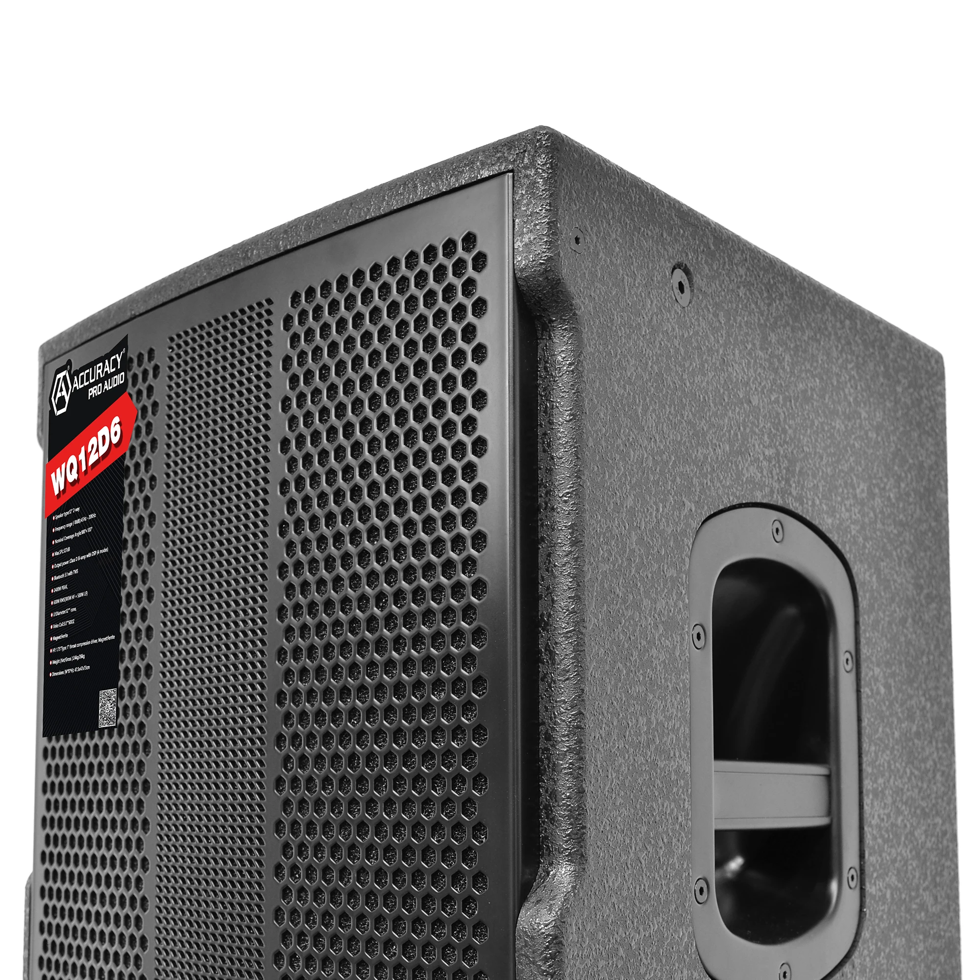 RQSONIC WQ12D6-2K 12 inch quran marshal game subwoofer speaker Professional Audio Active Wooden Speaker