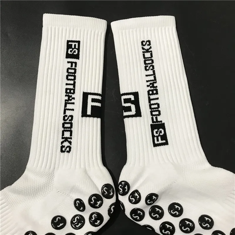 Hot sale breathable anti-slip athletic antideslizantes soccer calcetines deportivos grip custom logo sports men socks