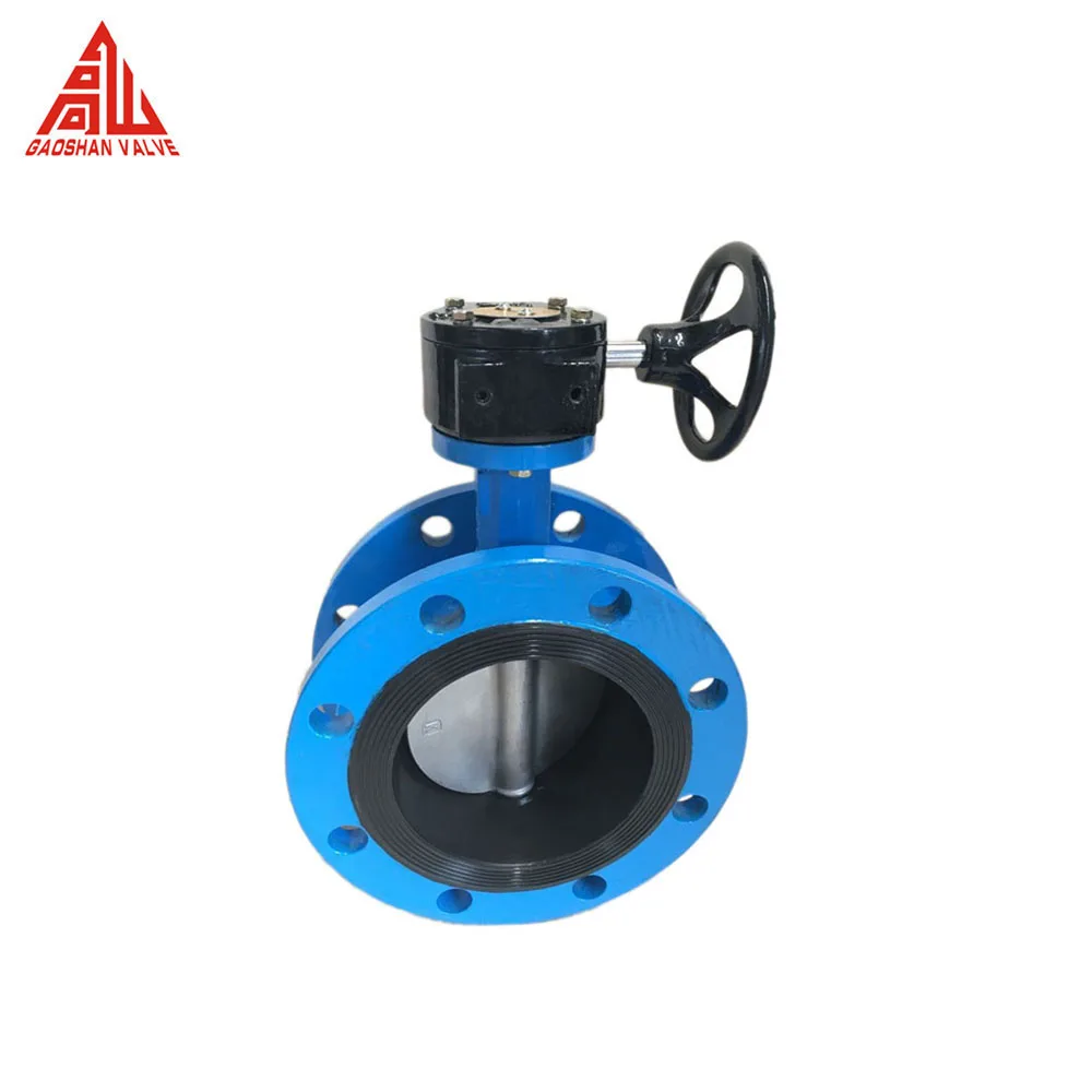 Butterfly Valve Rubber Seat Flange Wafer 4 Inch Extension Stem Butterfly Valve