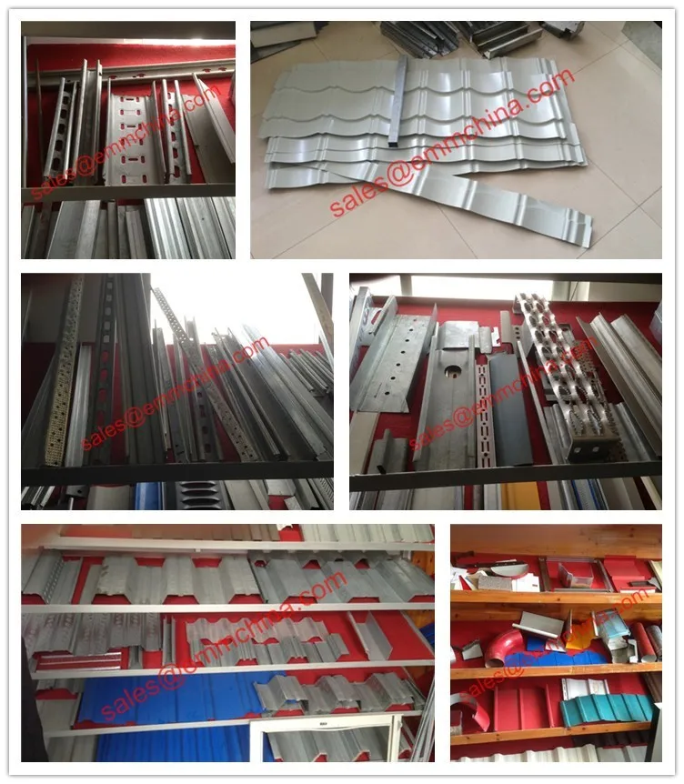 EMM-25-1 Wallboard metal roof sheet double layer roll forming machine