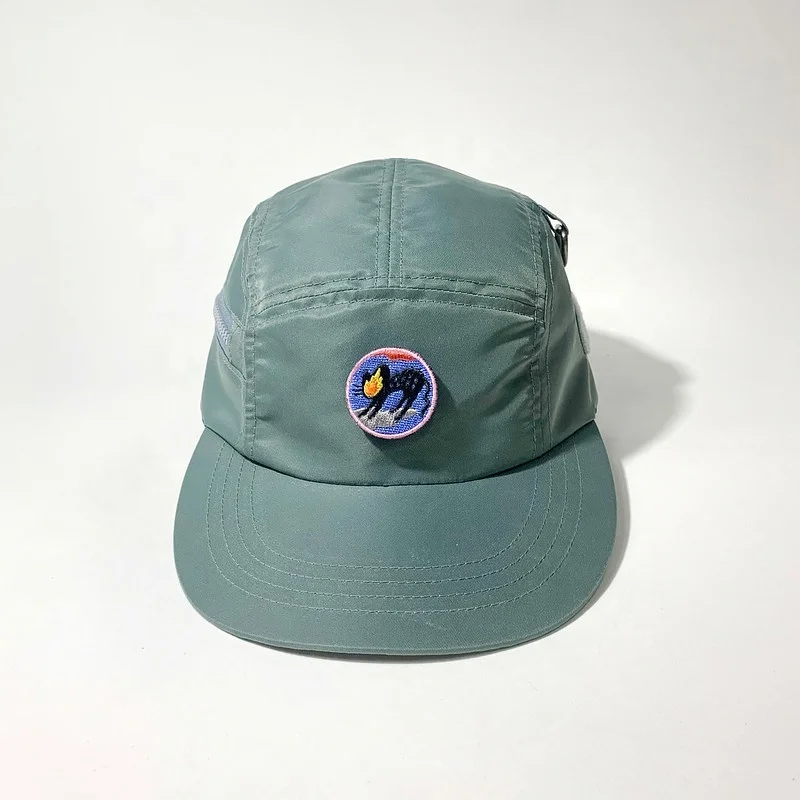 5-панельная кепка для кемпинга Высококачественная Нейлоновая на заказ с вашим собственным логотипом быстросохнущая Водонепроницаемая шляпа