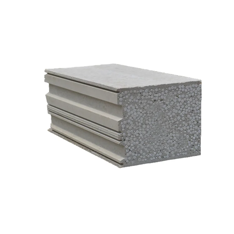 
High Strength Insulated Fiber Cement Prefab Houses EPS Sandwich Panel 