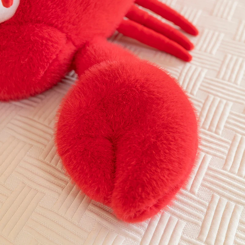 Wholesale Boston Lobster pillow pillow doll animal toy stuffed lobster plush toy gift for kids
