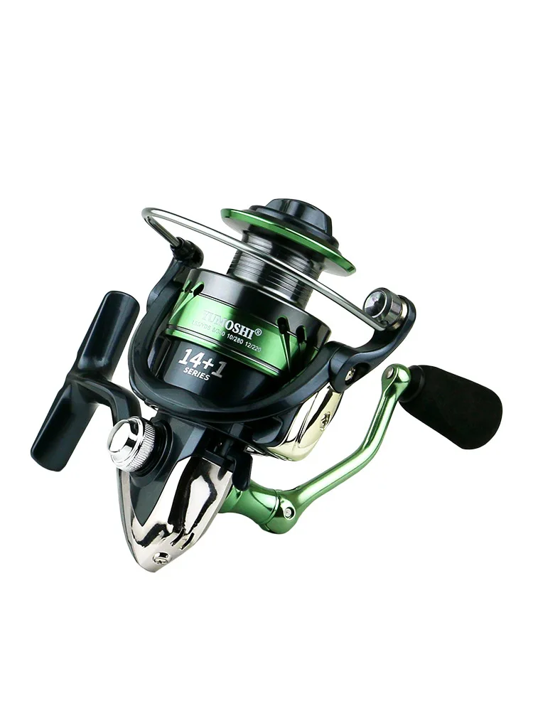 XP Series Full Metal Wire Cup Fishing reel  Fishing Reel Spinning  Gapless Sea Rod reel Metal Rocker Arm