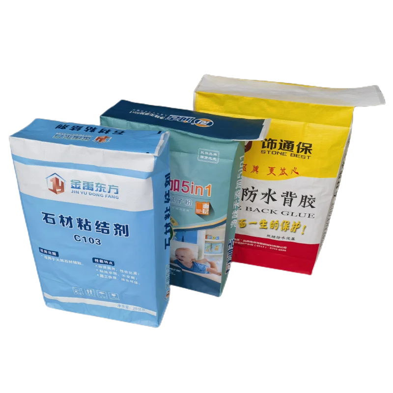 Block bottom Woven Standard Internal Bags empty Polypropylene 50 Kg Sac De Ciment 50Kg Package 25 Sack 25Kg Cement