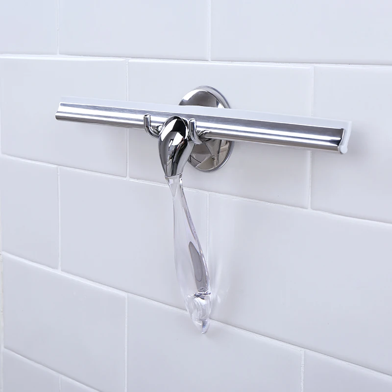 No Drilling Squeegee incl Metal Suction Hook