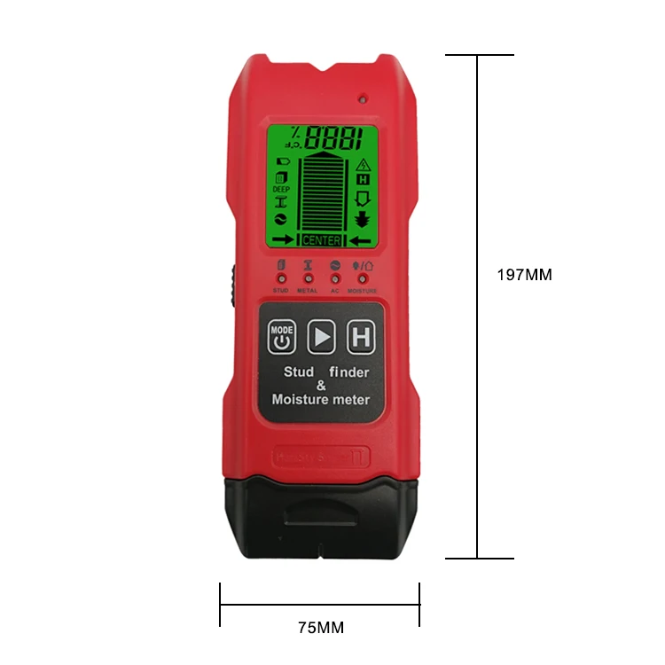 LCD Backlight Display Multi-functional Wire Scanner Wall Scanning Detector