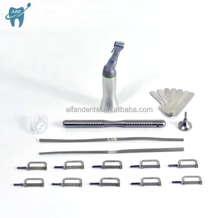 [ Aifan Dental ] Dental equipment IPR system enamel interproximal reduction kit 4:1 contra angle orthodontic tool