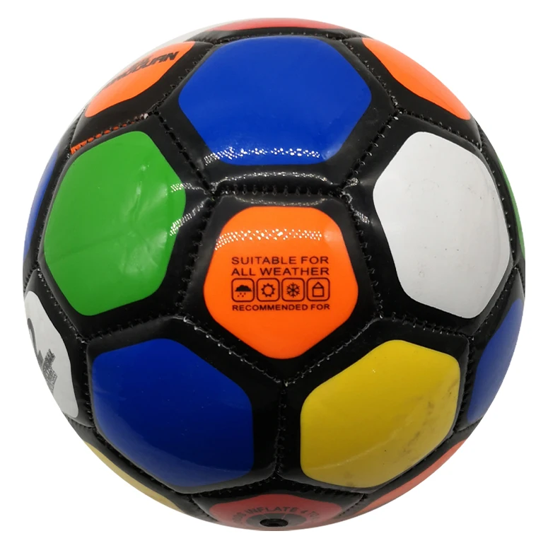 Official Size 2 PVC Soccer ball Colorful portable soccer football