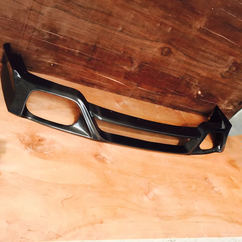 For R35 GTR Zele style carbon fiber rear bumper lip