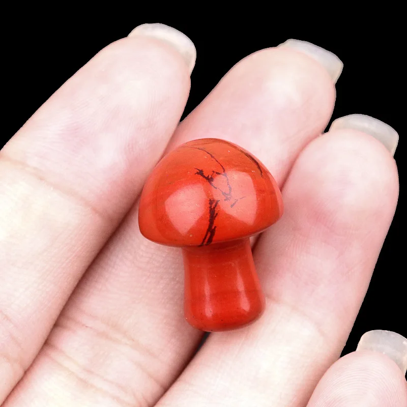 Handmade Labradorite Full Flash White & Pure Mushroom Clear Quartz Crystal Natural Stone Gemstone as Healing Gift