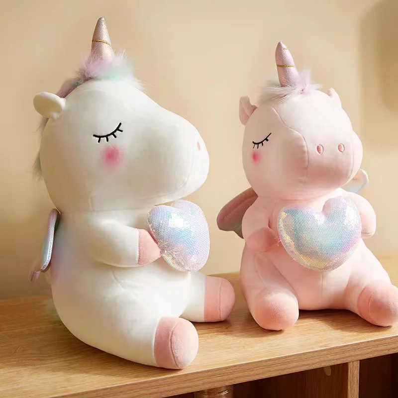 Wholesale Cute Unicorn Doll Lover Birthday Gift Baby Toys Unicorn Stuffed Animal Plush Toy