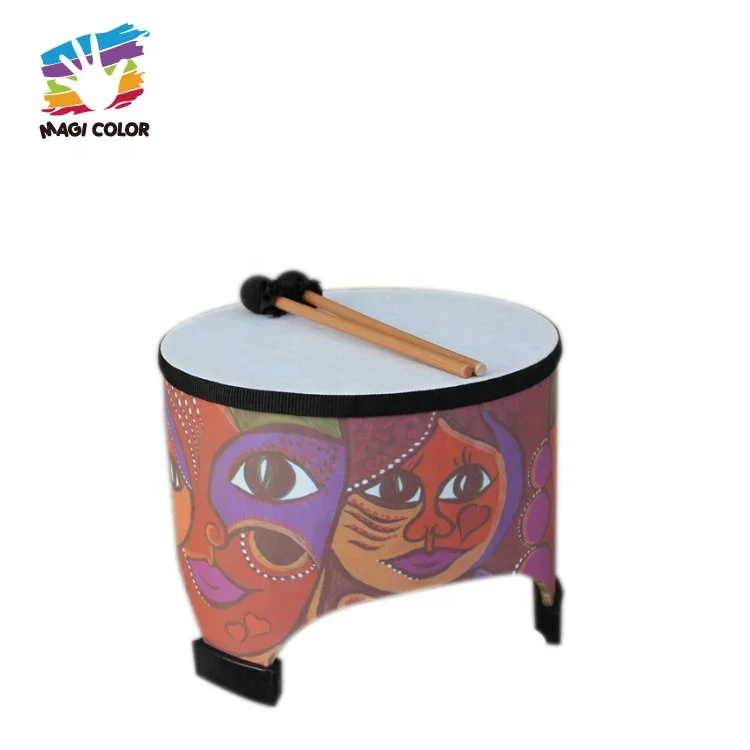 High quality music instrument tambourine with plywood drum shells for kids W07J052