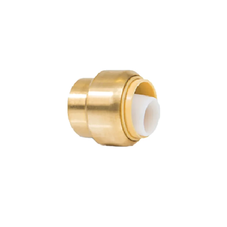 Lead Free Brass Push-Fit Fitting Compression  PEX Pipe Fittings For Floor Heating