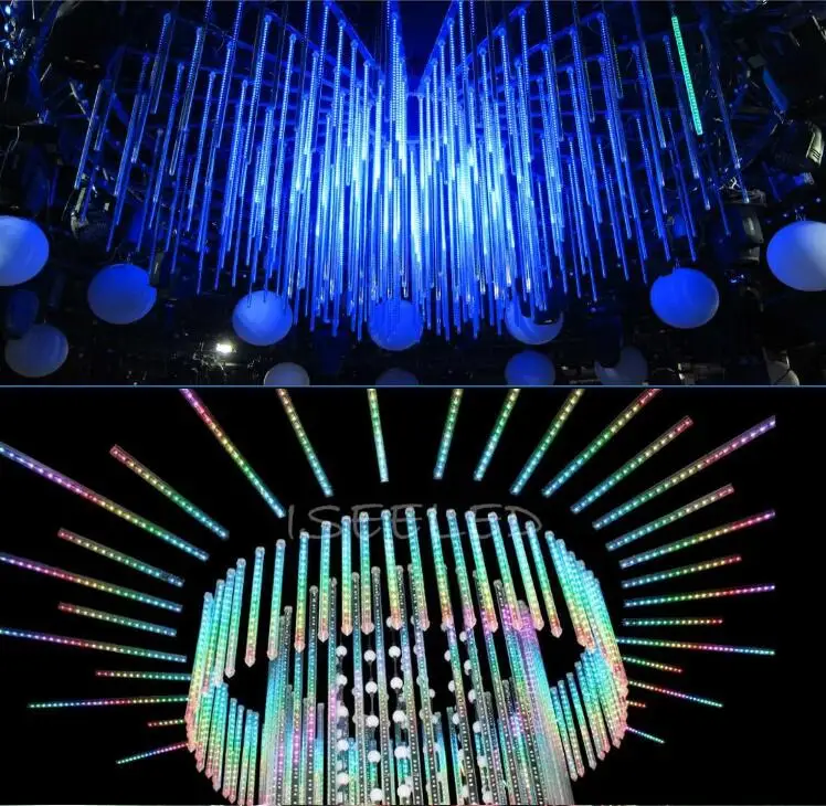 Trade Assurance Dc12v Dc24v Dmx 3d Rgb Led Tube Light matrix