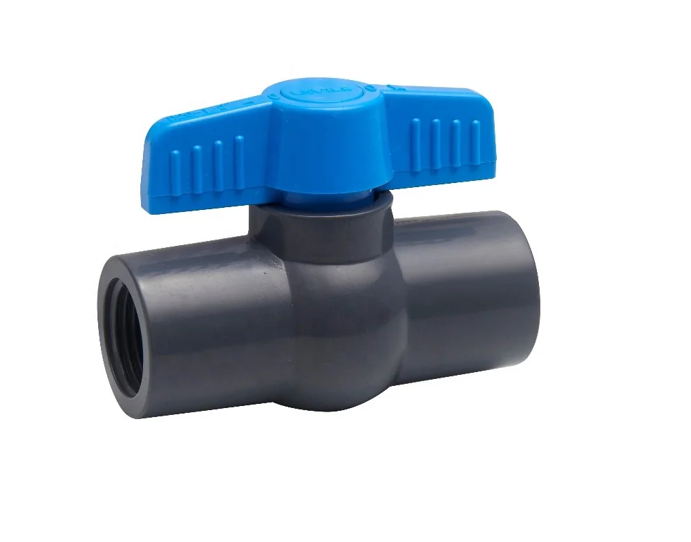 NSF Certificated High Quality China Supplier Water Ball Valve Plastic PVC UPVC Compact Ball Valve