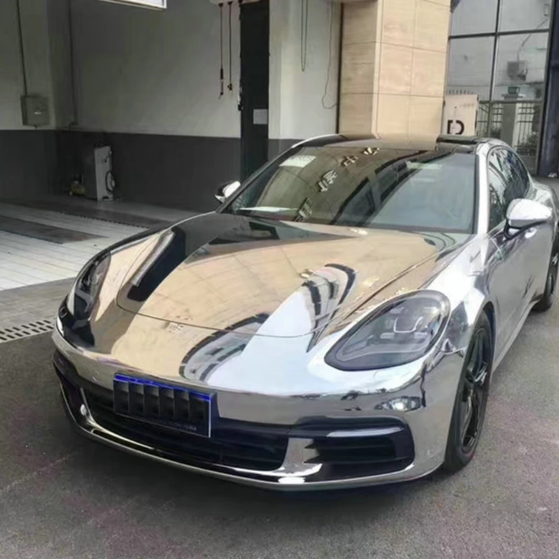 Worth Buying car vinyl film chameleon car tint film vinyl film gold chrome car