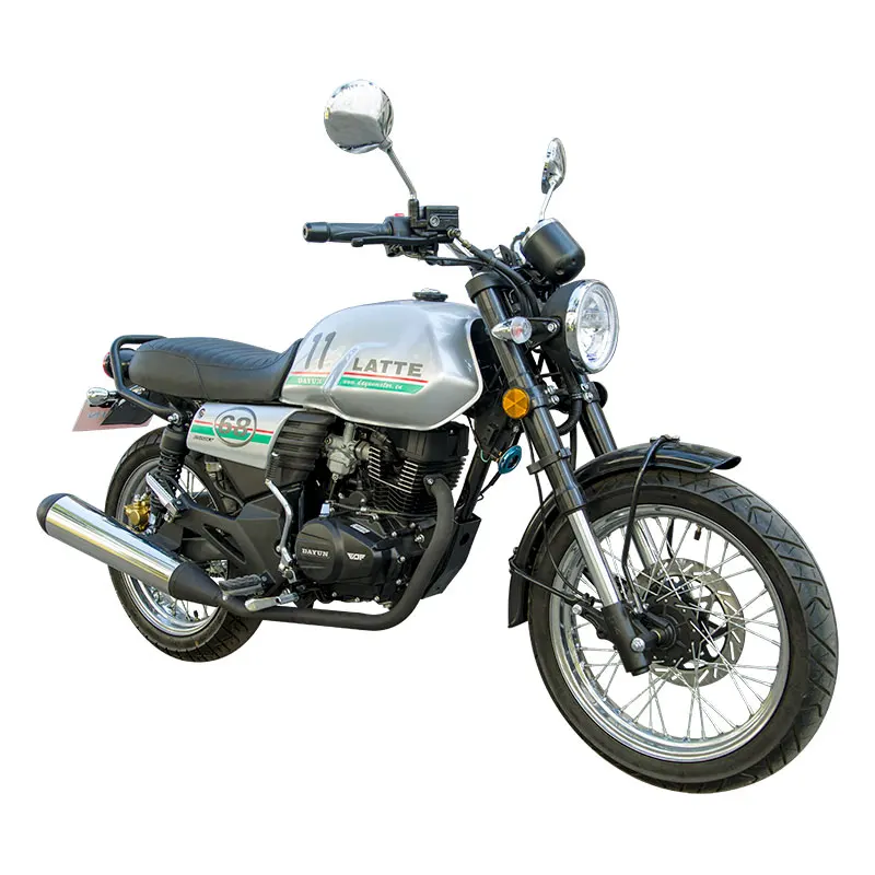 Retro Motorcycle 200cc Latte Classic with High Quality and Outstanding Texture