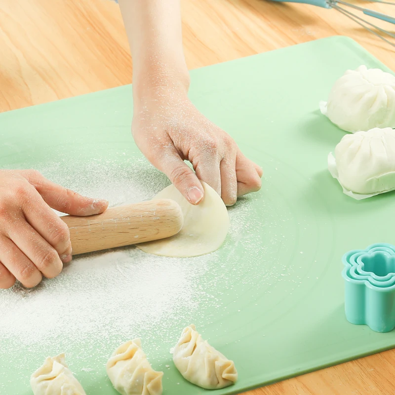 Non-Slip Extra Large Silicone Pastry Mat Non-Stick Heat Resistant Oven Liner Sheet Rolling Dough Mat Silicone Baking Mat