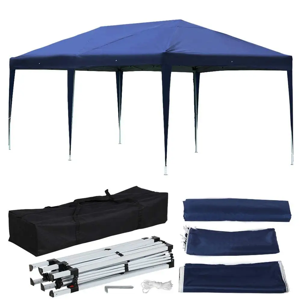 
3x6M With Steel Outdoor Activities Trade Folding Outdoor Waterproof Gazebo PE Party Tent  (62078251232)