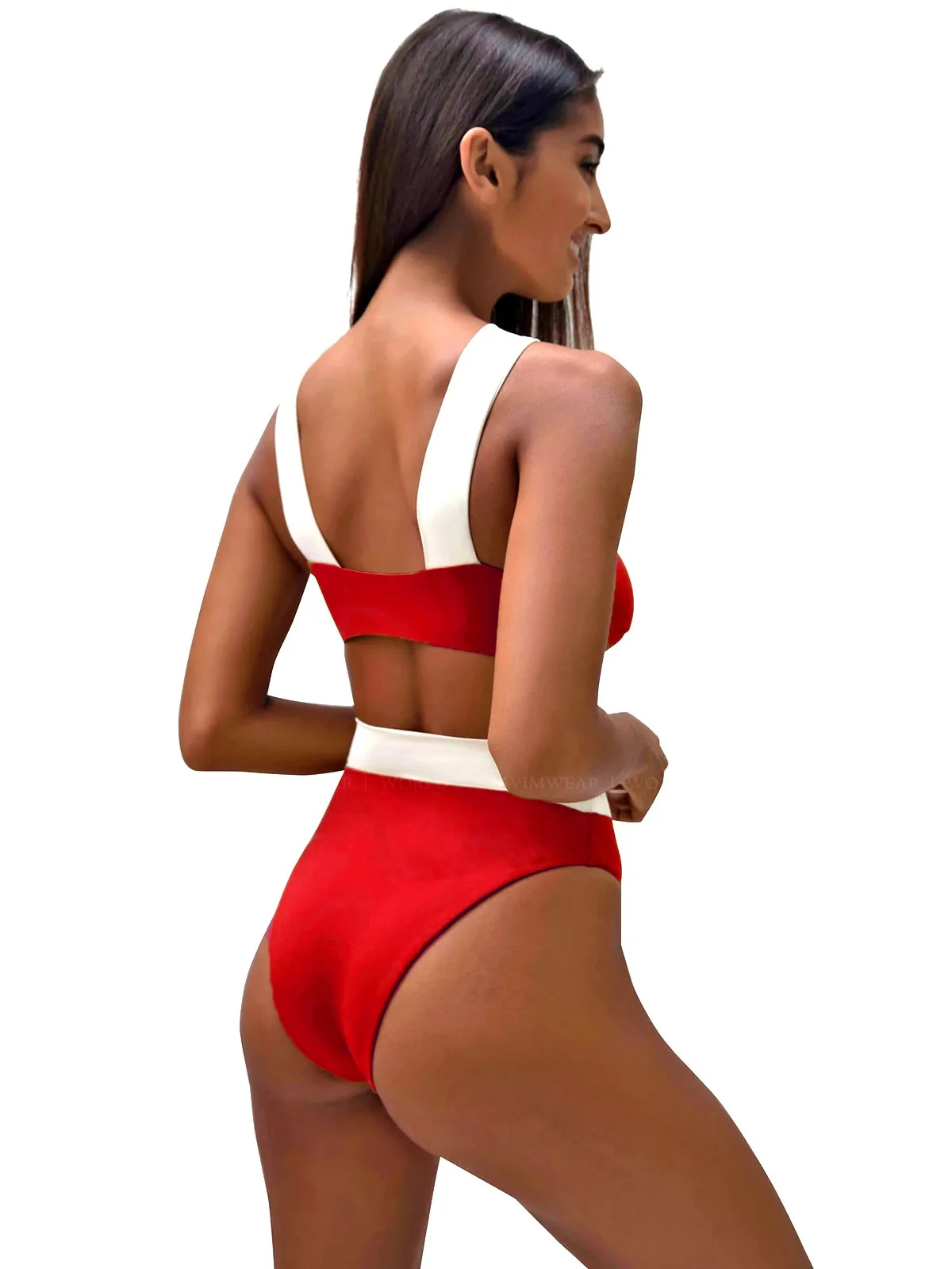 Free Shipping  Two Piece Neon Color Young Little Models Swimsuits Bikini sexy design in stock