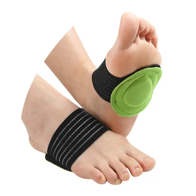 Brace Compression Cushioned Sleeve Bandage Pad Band Arch Support Relieve Flat Feet Heel Fatigue