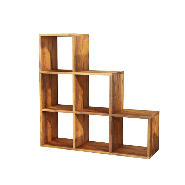 Living Room Furniture New Product Hot Selling Living Room Household Storage White Furniture Wooden Bookcase Bookshelf Ladder Bo