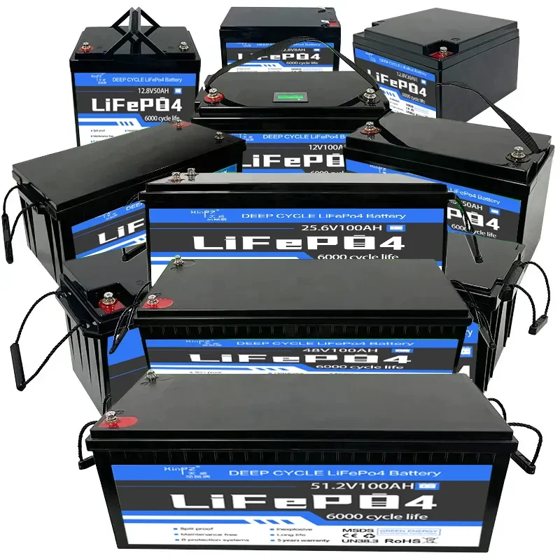 OEM 12 В 8 400Ah литий-железо-фосфатные батареи LifePO4 для RV/UPS/солнечной свинцово-кислотной сменной