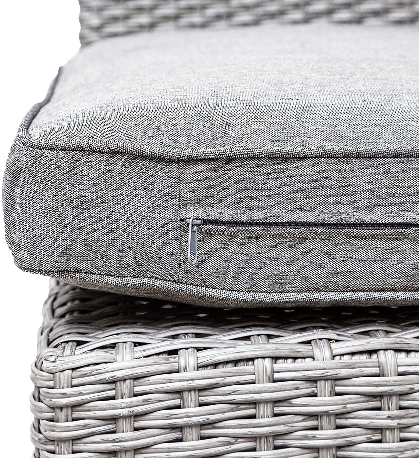 Modern Rattan Furniture Garden Outdoor Sectional l shape corner rattan sofa set outdoor