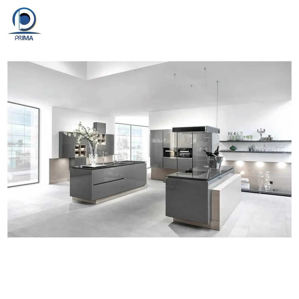 Prima Excellent Quality Square Cabinet Handles Pull down kitchen cabinet High quality cabinet grade bamboo plywood panel