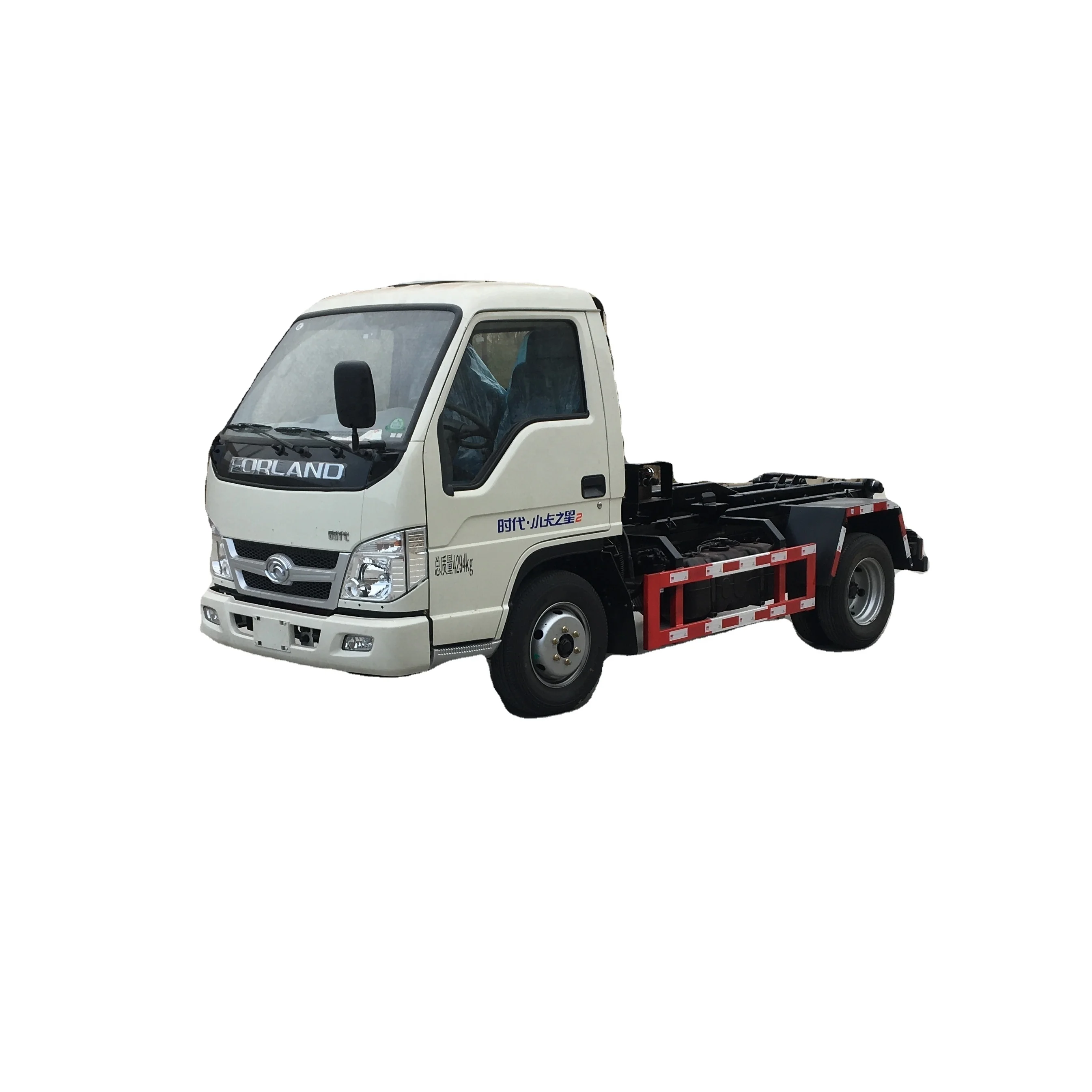 Новый малогабаритный уплотнитель для мусора Euro4 4x2 6 дюймов с крючком задней загрузки на