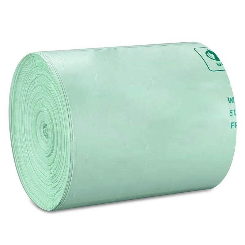 Compostable Biodegradable Plastic Bags Shopping Garbage Food Storage Bag With Logo