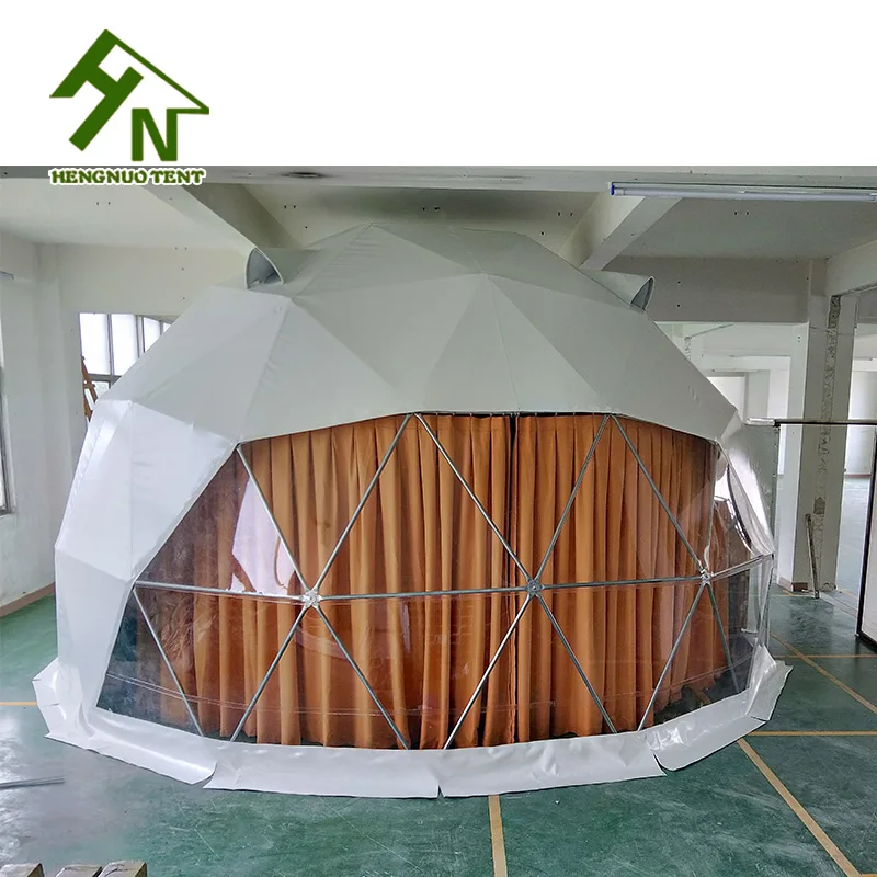 Prefab safari glampings luxury hotel glamping tent dome house (62272022537)