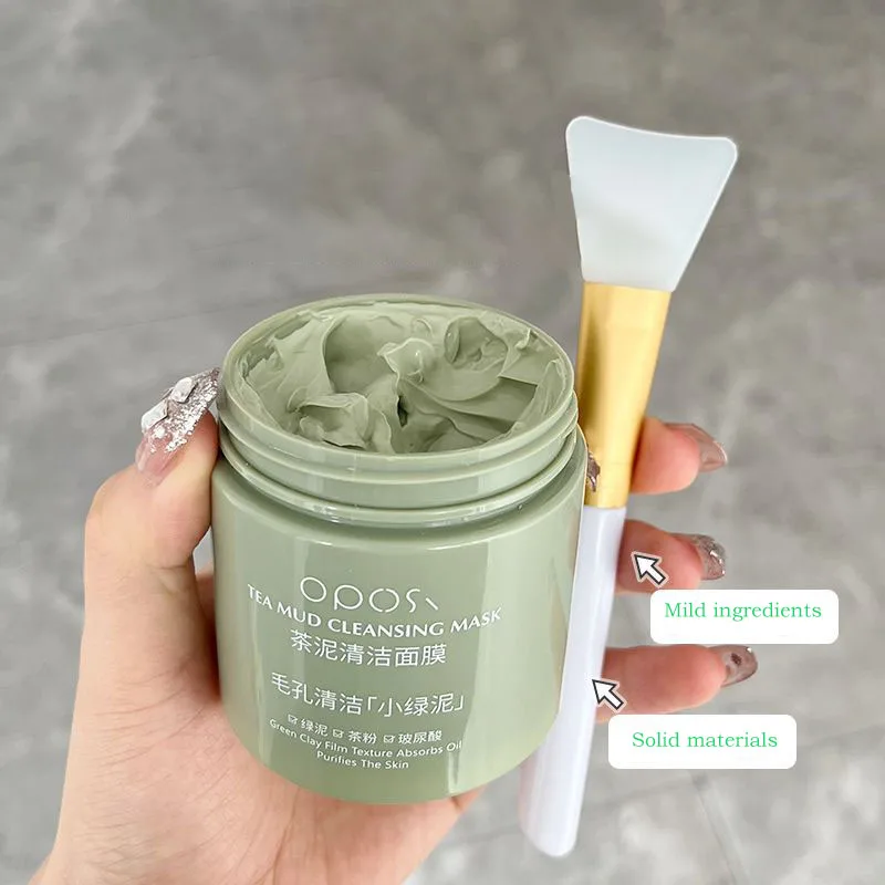 Smear-on Facial Mask Mud Moisturizing Deep Cleansing Oil Control Blackhead Removal Mask Mud