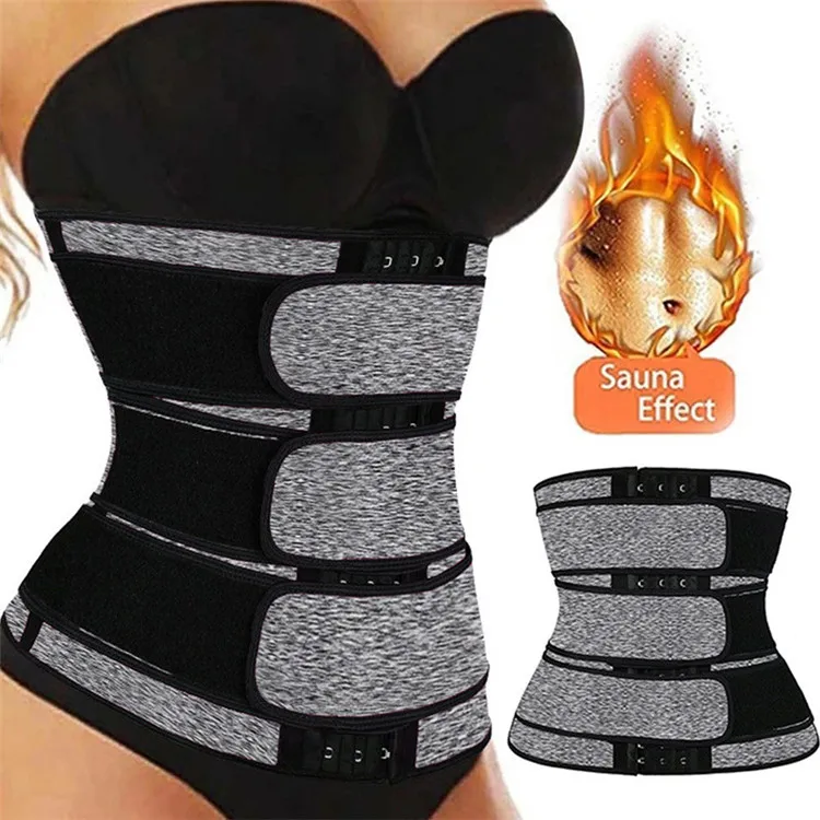  Customized logo Women Waist Trainer Belt for Weight Loss Compression Trimmer Workout Fitness Girdle Body Shaper