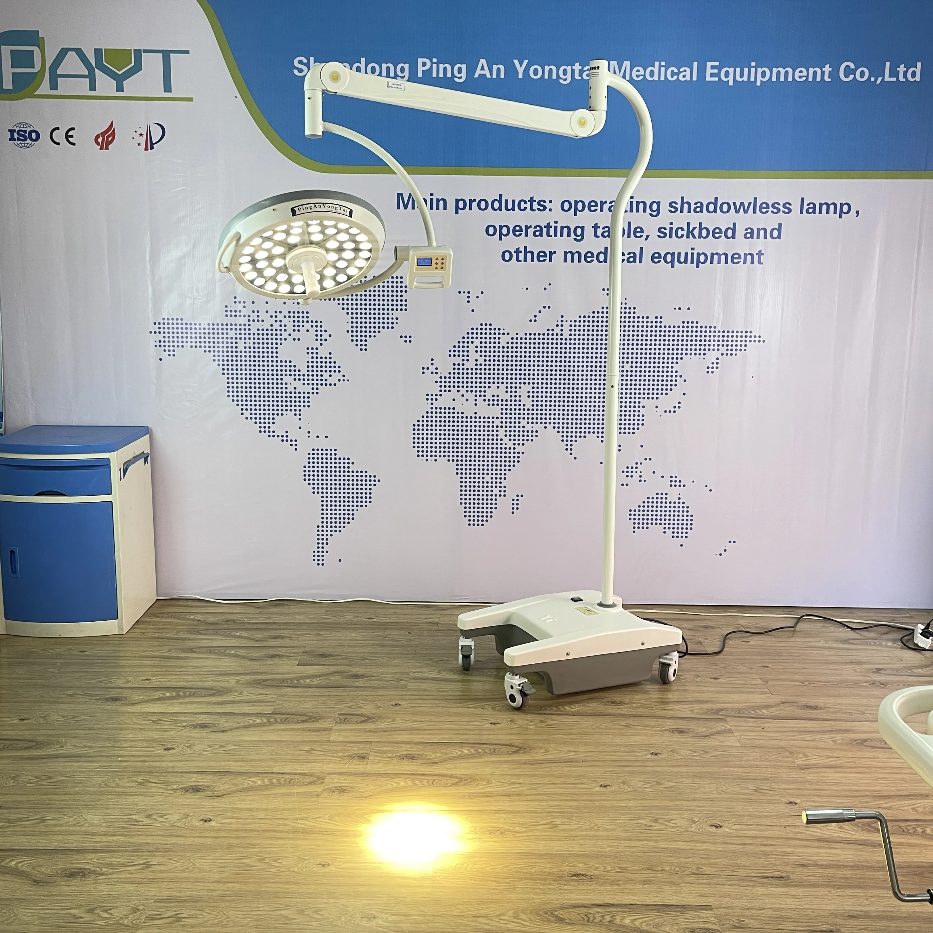 Mobile surgical shadowless lamp medical surgical examination light shadowless led surgical lamp