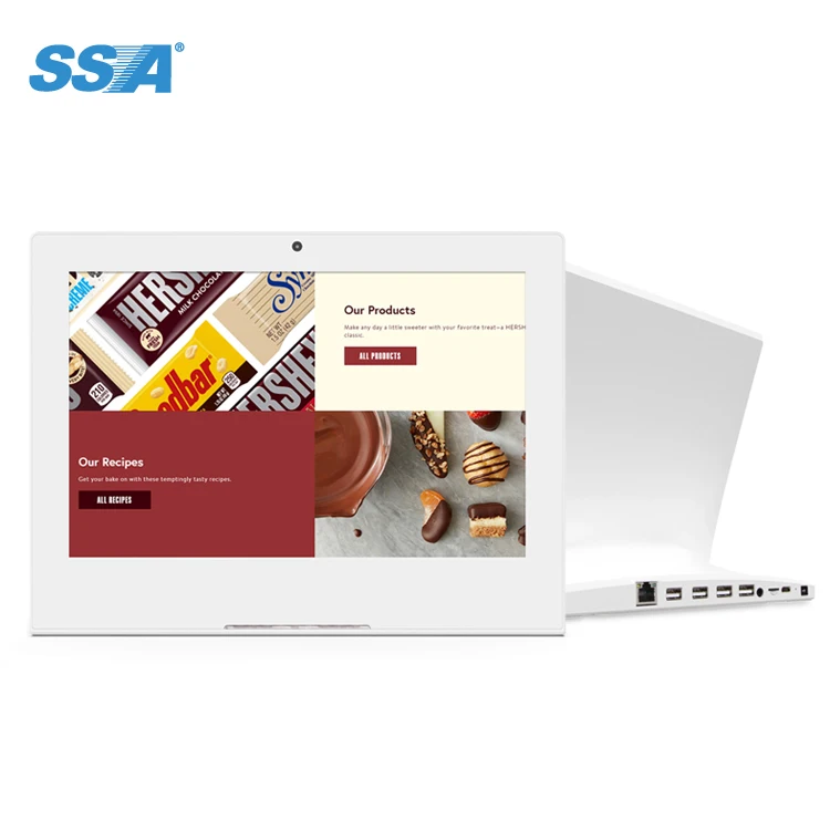 large stock 10 inch L Style Tablet pc RK3288 with RJ45 Android 8.1 1280*800 IPS 10 points with HDMI Bluetooth L shape tablet pc