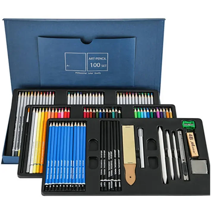 factory custom round colored pencil hot sale natural rainbow 2b bulk wooden standard hb colored matita