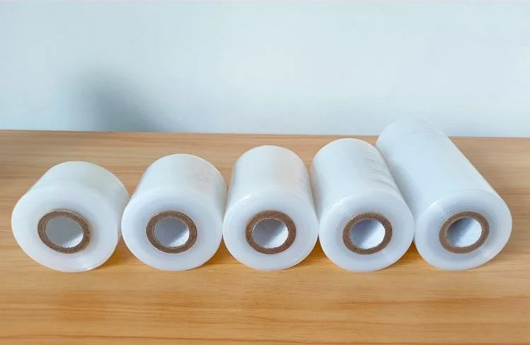 pallet strap packaging roll films LLDPE stretch film Protective  LLDPE Transparent Self-Adhesive Stretch Plastic Wrapping Film