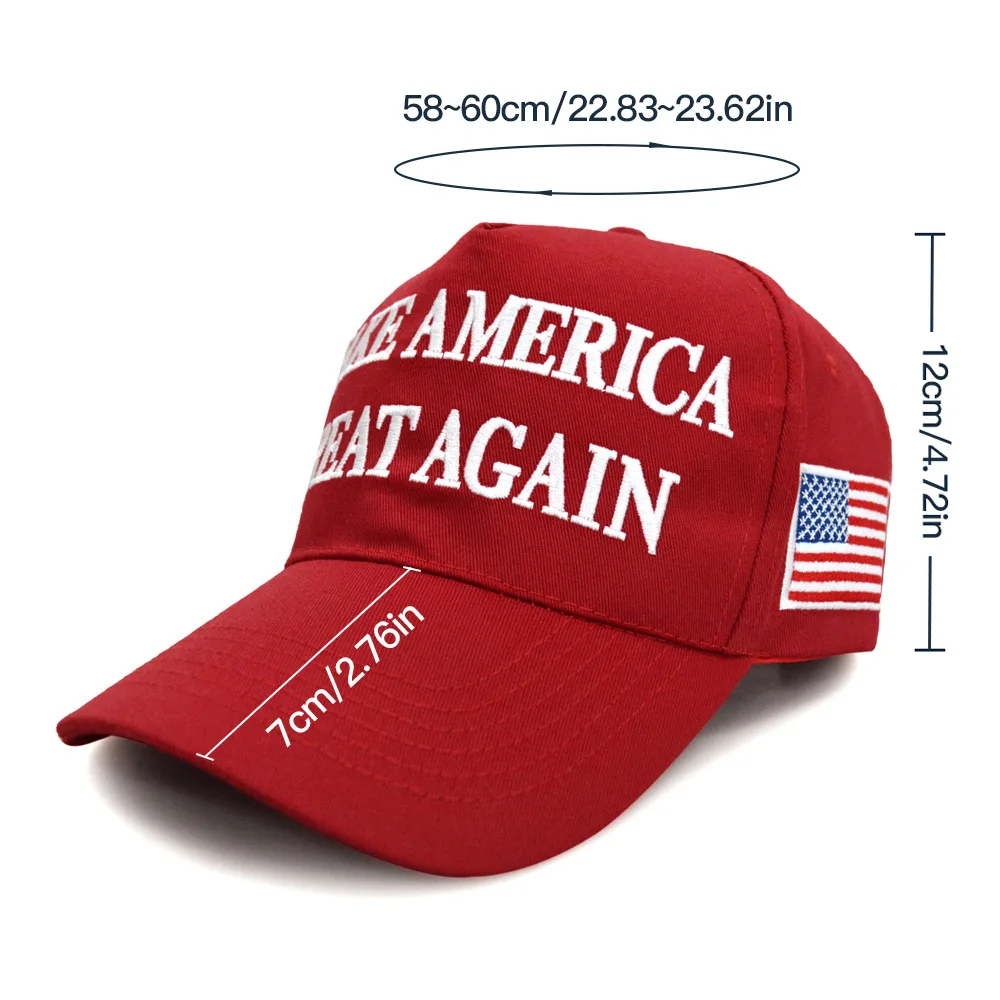 2024 Presidential Election Baseball Caps Make America Great Again Hats for Adults