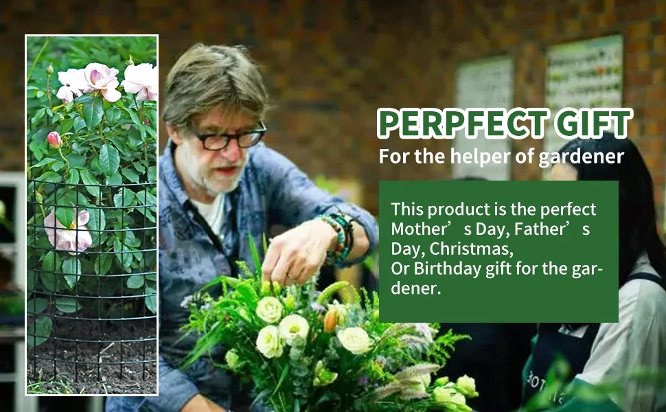 Metal Plant Cages to Keep Animals Out Garden Protection from Rabbits  for Garden Flowers Vegetables Tree Guard