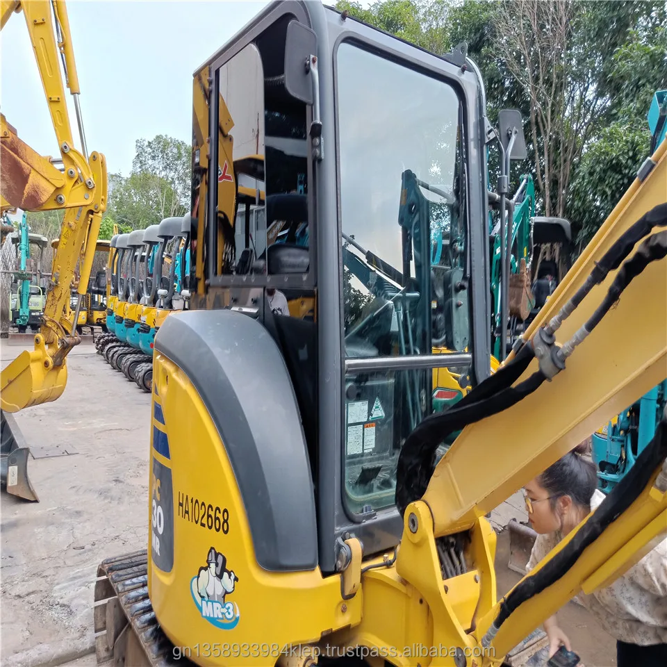 
Japan used Komatsu PC30MR 3ton excavators second hand pc30mr komatsu pc01/pc18/pc35 1ton 3ton mini excavator/digger 