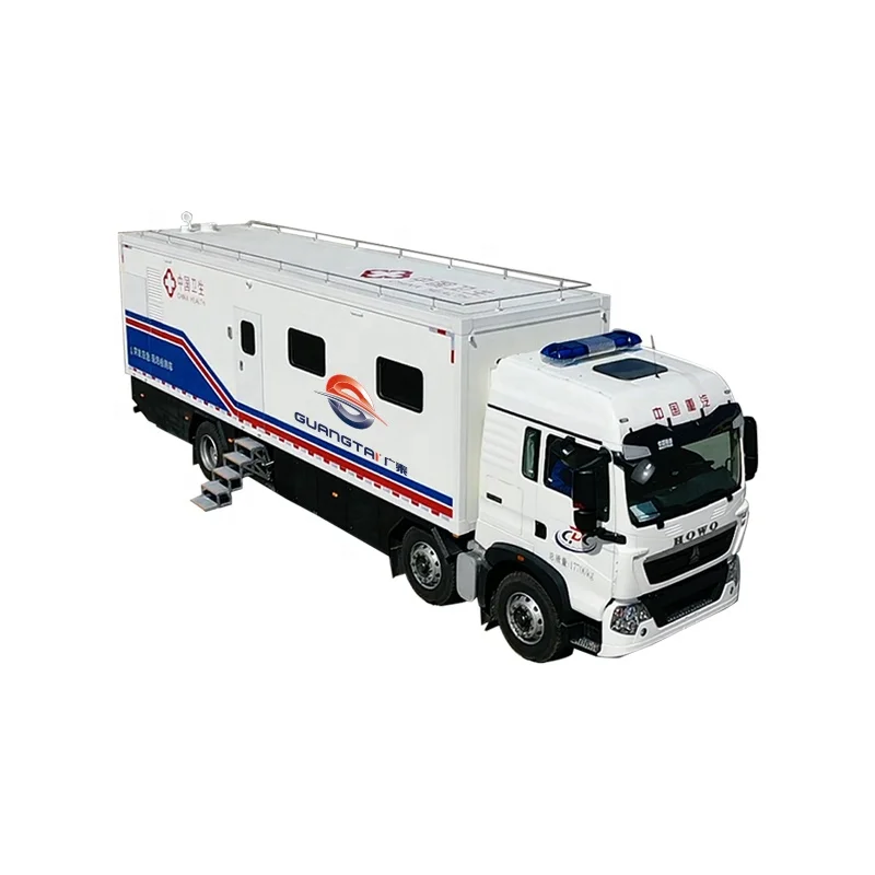 Простая в эксплуатации Мобильная лаборатория для вмешательства в инфицированные эпидемические зоны