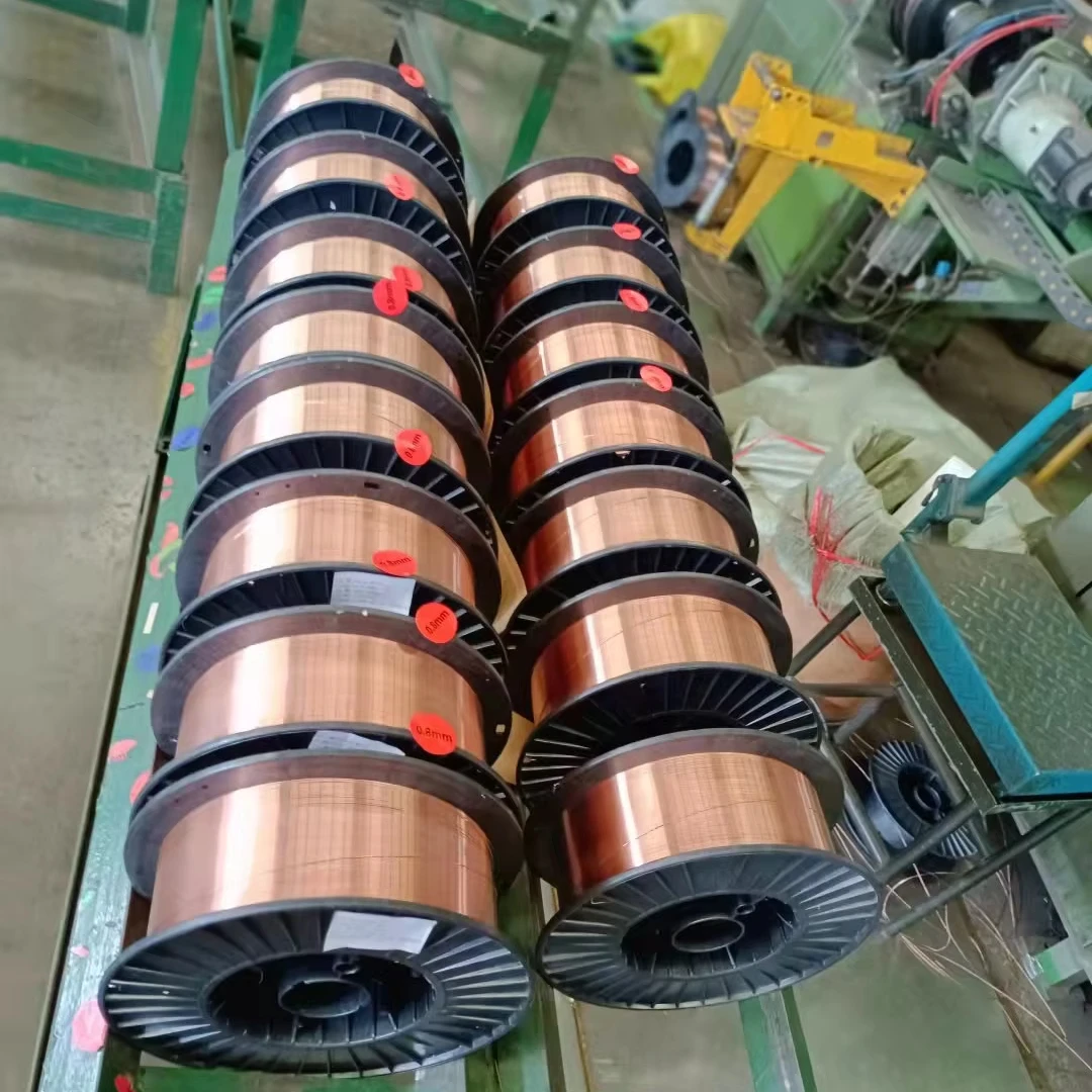high quality  ER70S-6 mig welding wire 0.8mm 1.0mm welding wire