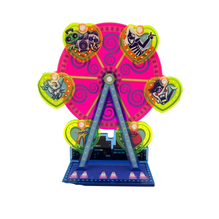 Oem Logo Ferris Wheel Custom Clear Acrylic Standee Wholesale Printing Cartoon Transparent Standee For Promotional