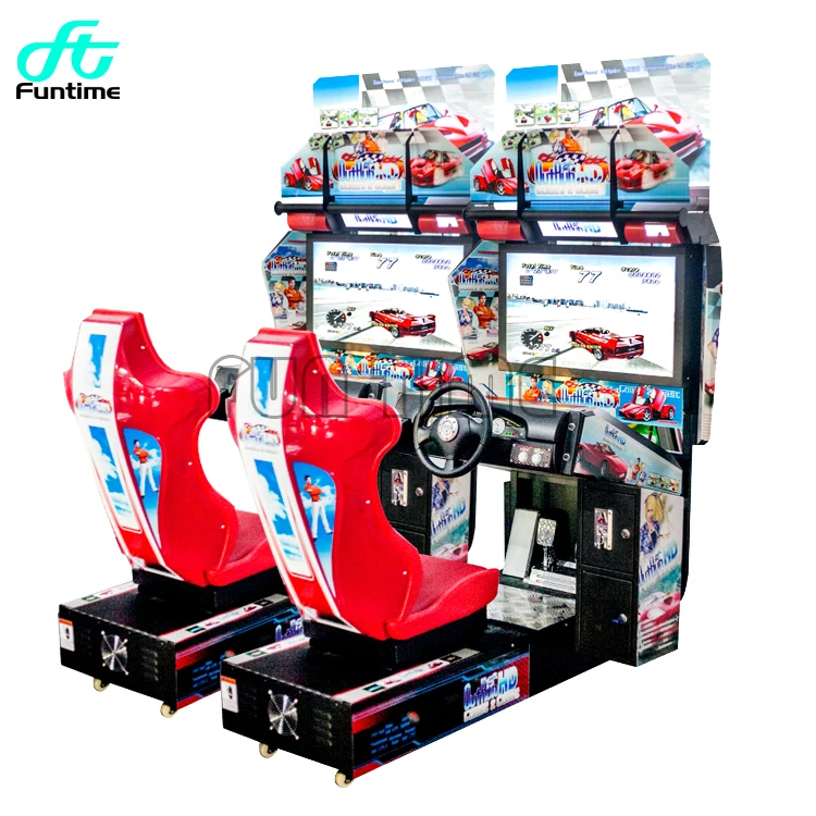2023 New High Quality Full Motion Furious Speed Simulation Arcade Racing Car Game Machine Driving Cars Simulator Games