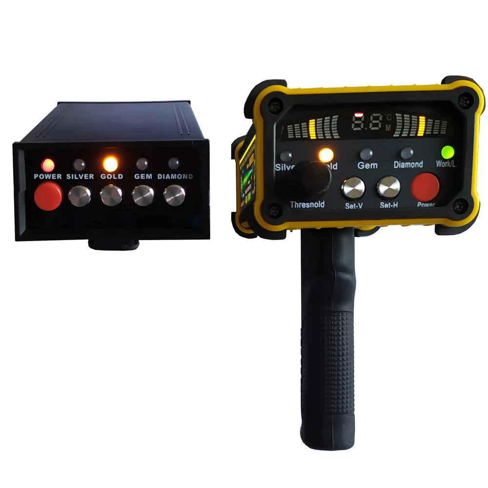 Factory Selling GR-1000 Underground Metal Detector Digger GR1000 Radar Scanning Gold Silver Gem Diamond Copper Treasure Finder