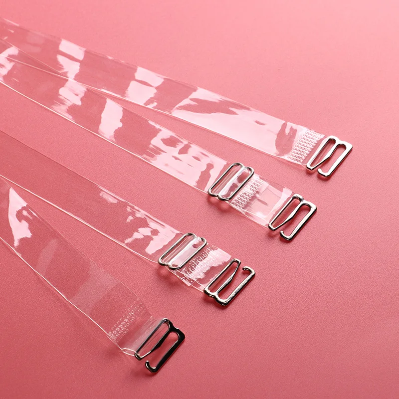 New Arrival transparent adjustable elastic shoulder bra transparent replacement shoulder strap