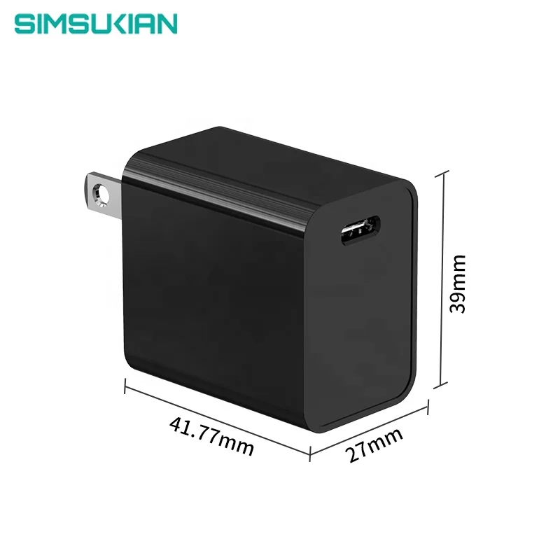 5V 3A 20W mobile phone cell phone chargers adapter fast charging usb charger type c for phones