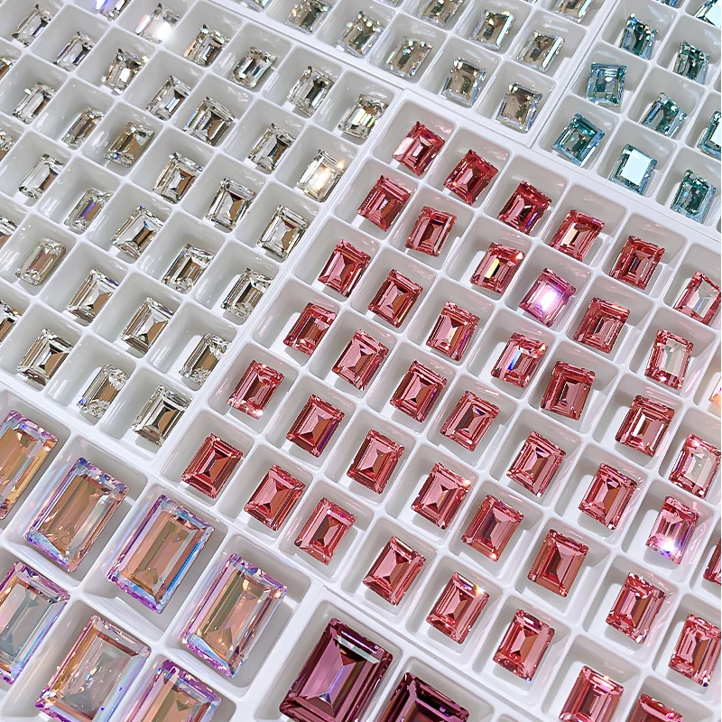 K9 Glass Stones Diamonds Jewels Nail Diamond Flash Crystal Clear Nail Rhinestones Sugar Tip Diamond Super Flash Nail Decoration